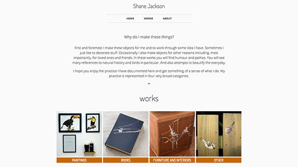 shanejackson-art website